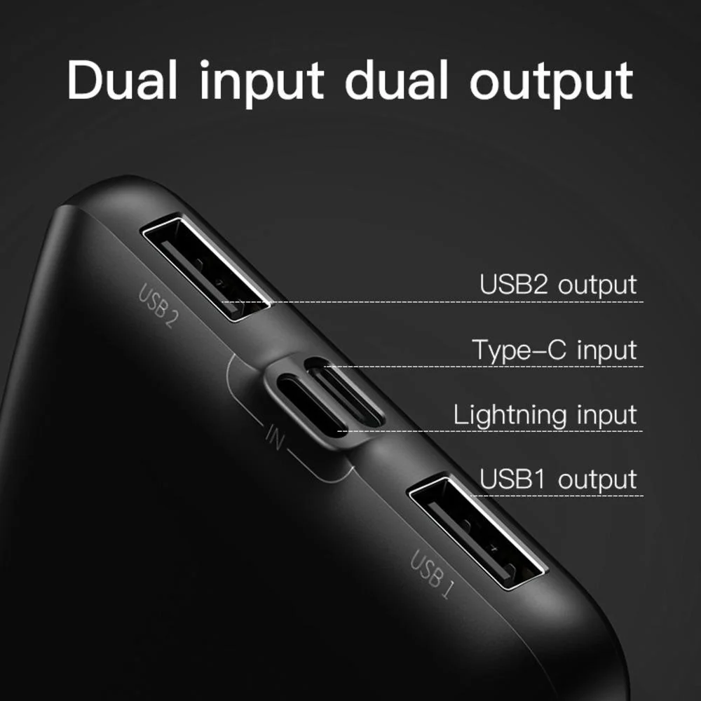 Baseus ®10000 mAh Powerbank and Wireless Charger With Cat Print - Image 9