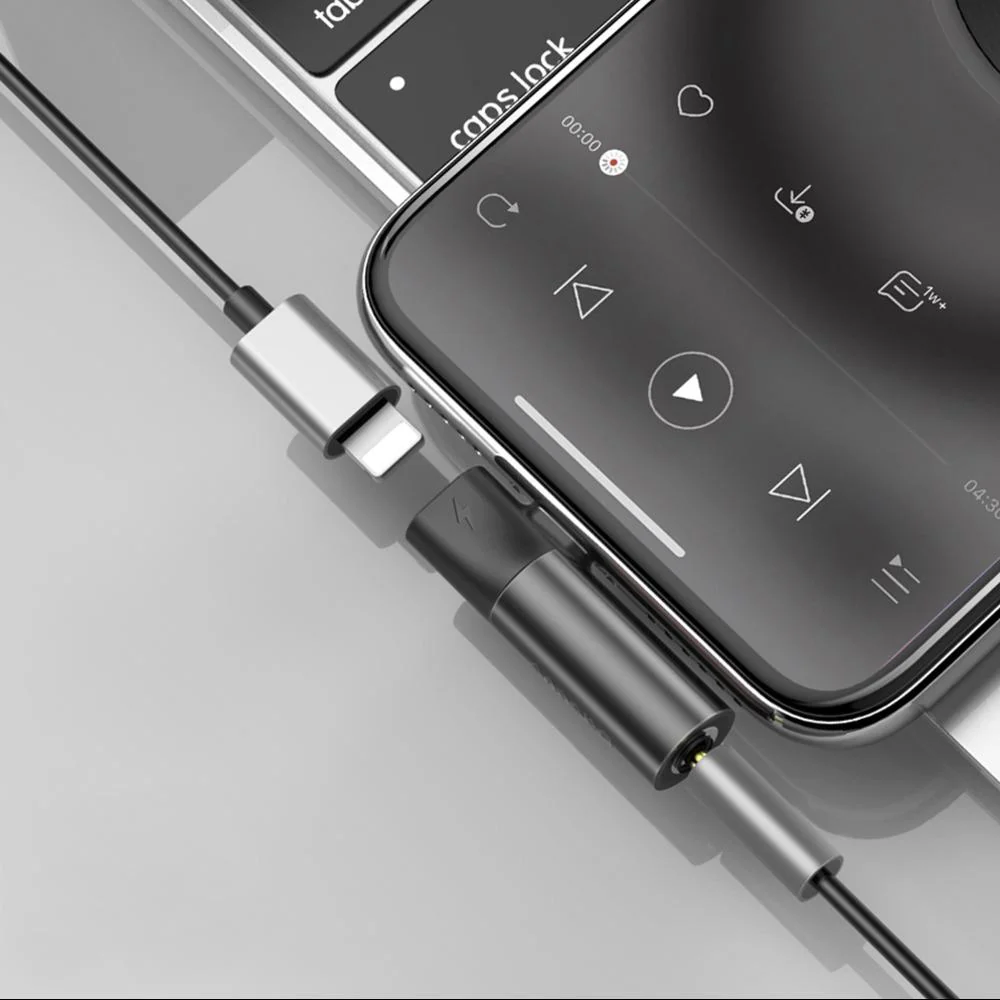 Baseus ® 2 in 1 Charger and Audio Splitter - Image 2