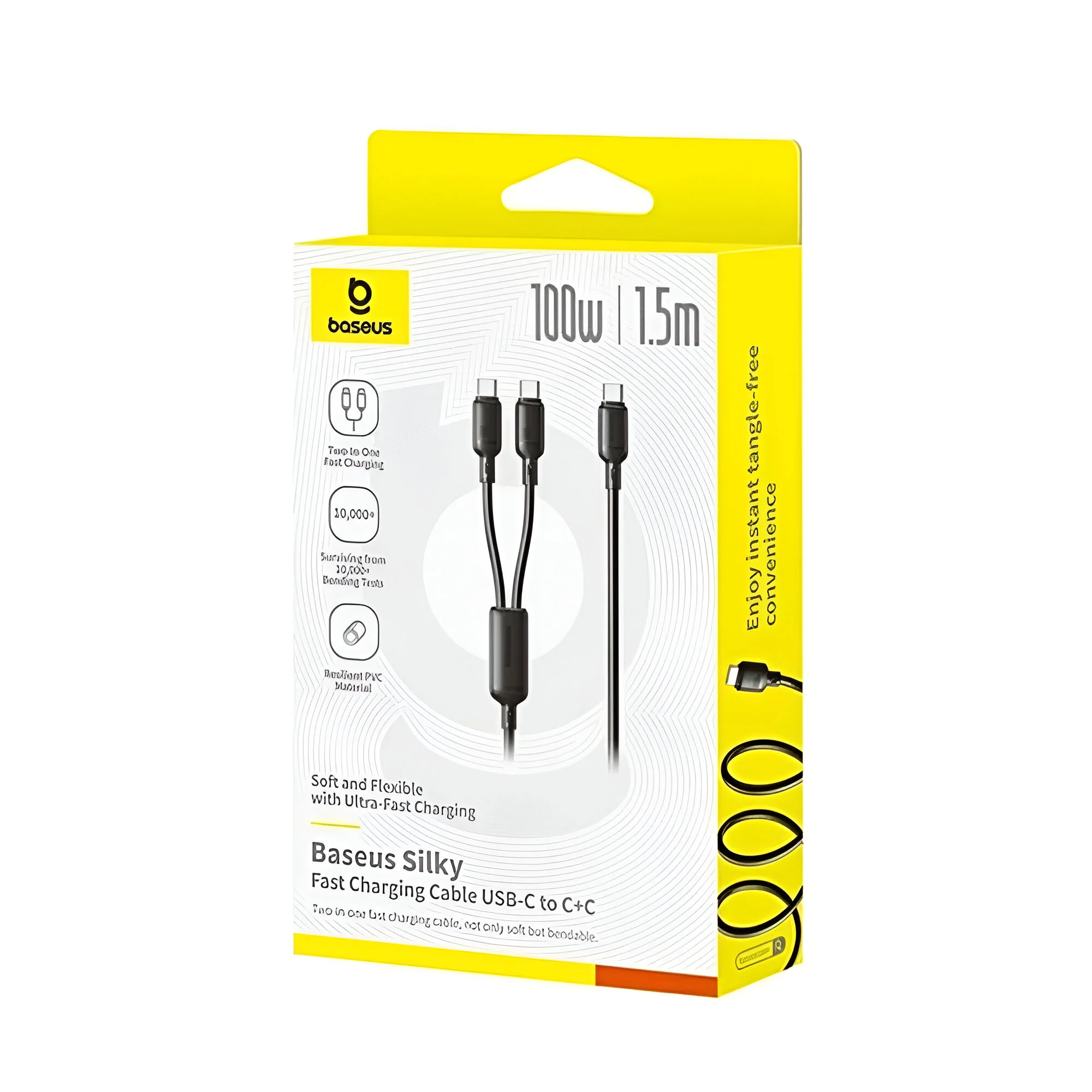 Baseus Boost Speed 100W Fast Sync Charging Cable - Image 2