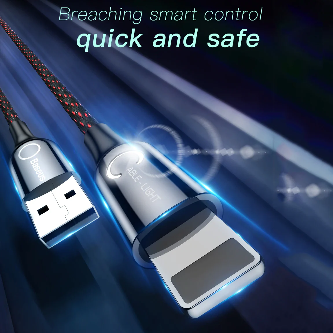 Baseus ® C-shaped Smart Power-Off cable - Image 11