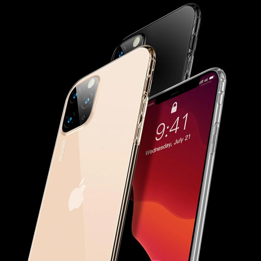 Baseus ® iPhone 11 Pro Anti-Knock TPU Transparent Case - Image 6