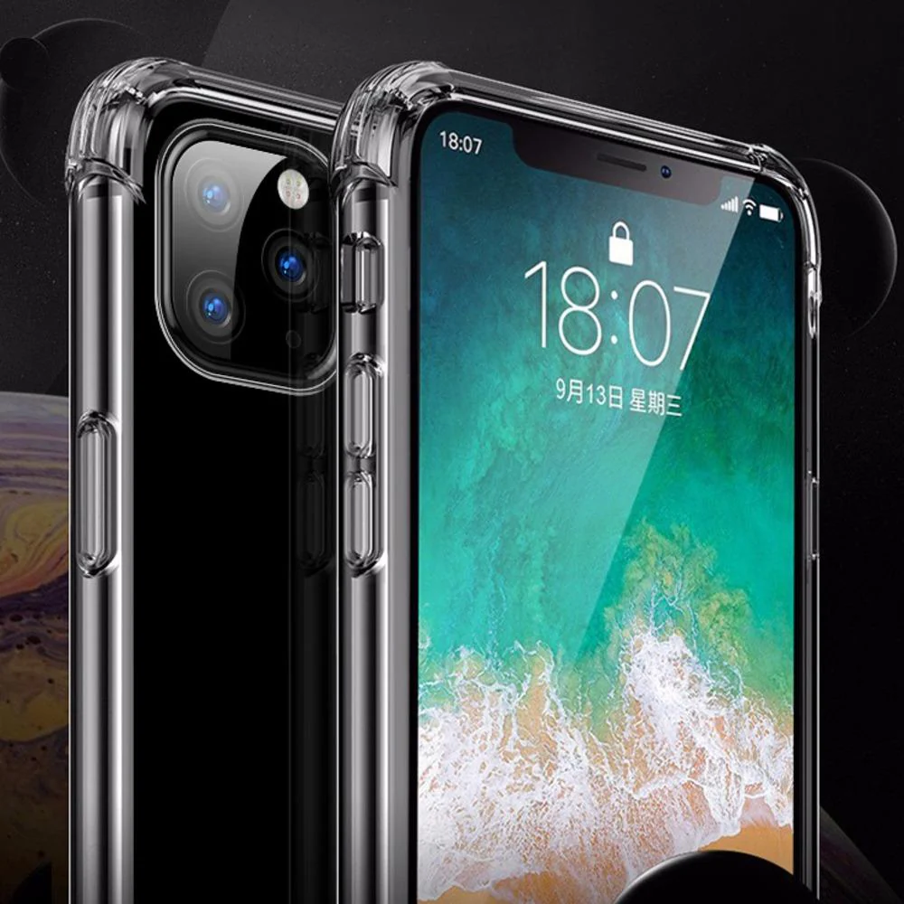 Baseus ® iPhone 11 Pro Anti-Knock TPU Transparent Case - Image 9