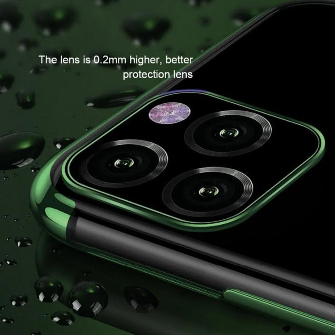 Baseus ® iPhone 11 Pro Ultra-Thin Transparent Sparkling Edge Case - Image 6