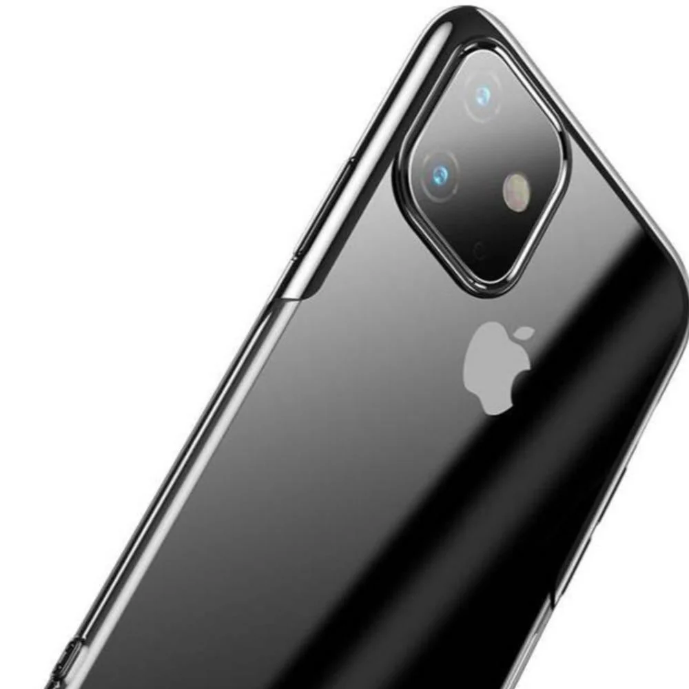 Baseus iPhone 11 Series Ultra-Thin Transparent Sparkling Edge Case - Image 11