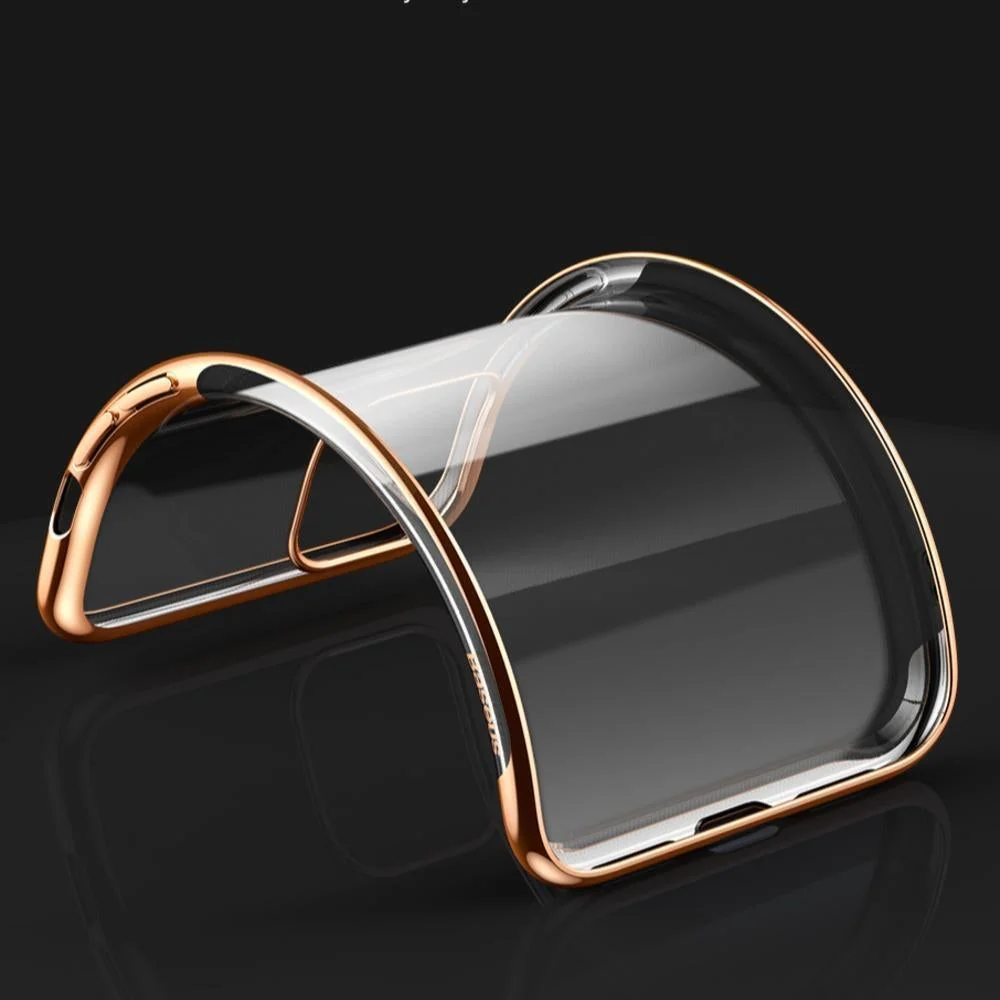 Baseus iPhone 11 Series Ultra-Thin Transparent Sparkling Edge Case - Image 13