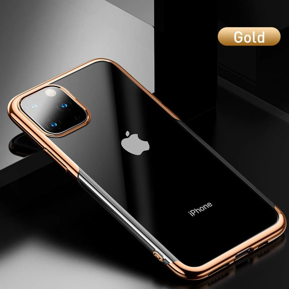 Baseus ® iPhone 11 Ultra-Thin Transparent Sparkling Edge Case - Image 14