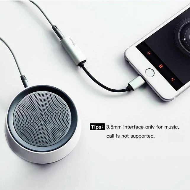 Baseus iPhone Cable Splitter For Music & Charging - Image 2