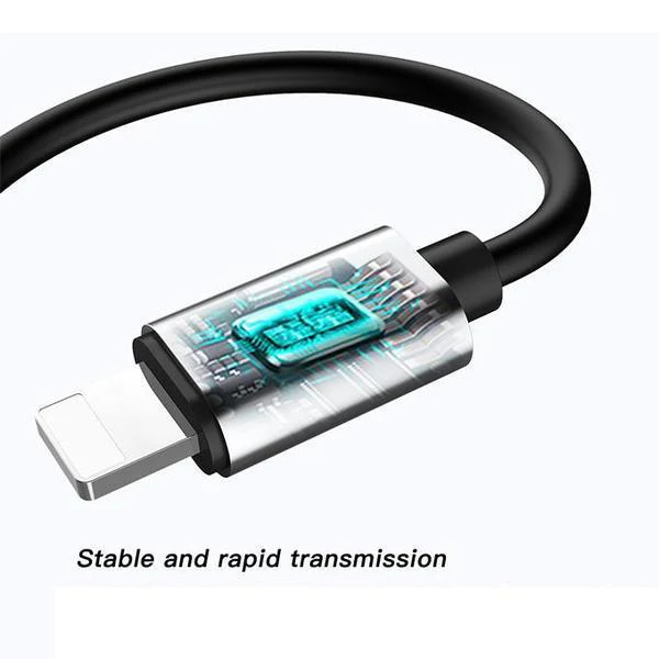 Baseus iPhone Cable Splitter For Music & Charging - Image 3