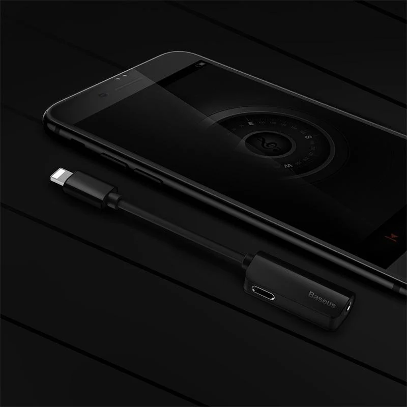Baseus iPhone Cable Splitter For Music & Charging - Image 7