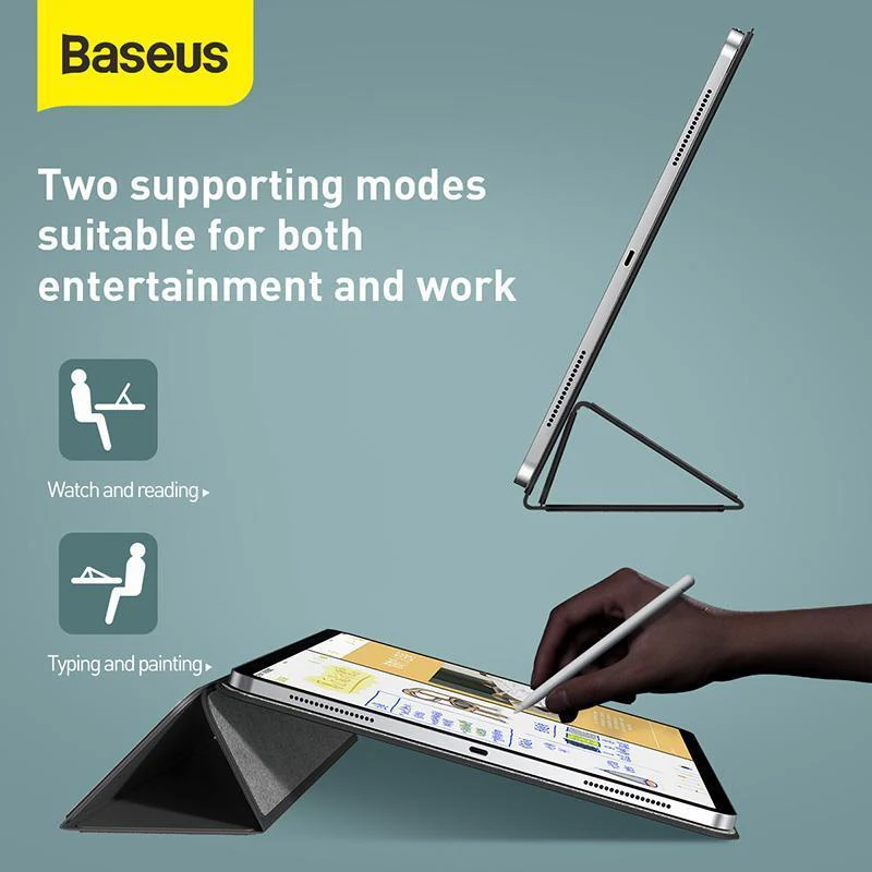 Baseus ® Simplism Magnetic Leather Case for iPad Pro - Image 11
