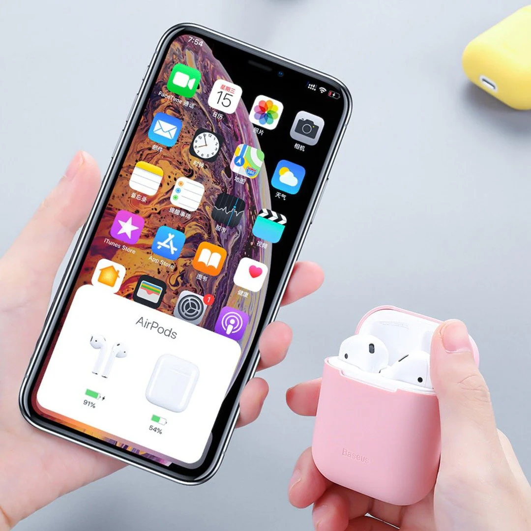 Baseus Super Thin Silicone Airpods Case - Image 4