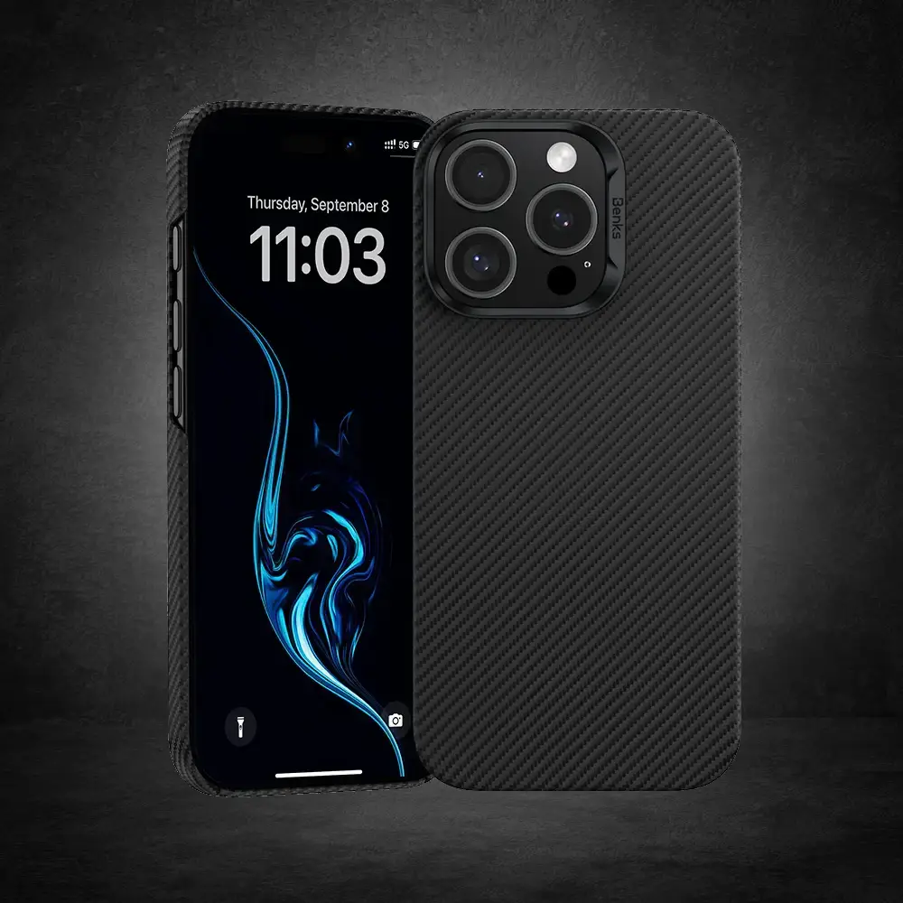 BENKS Rugged Carbon Fiber Air Armor Case - iPhone - Image 2