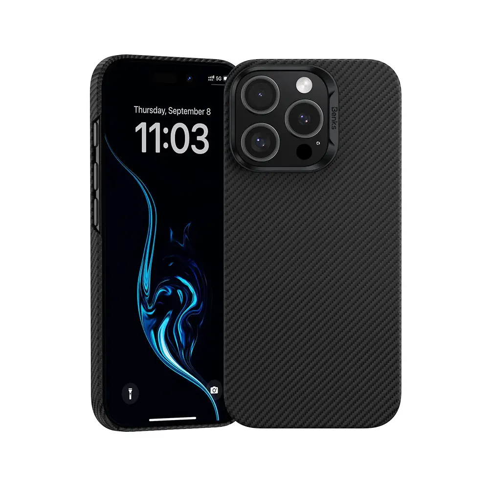 BENKS Rugged Carbon Fiber Air Armor Case - iPhone - Image 4