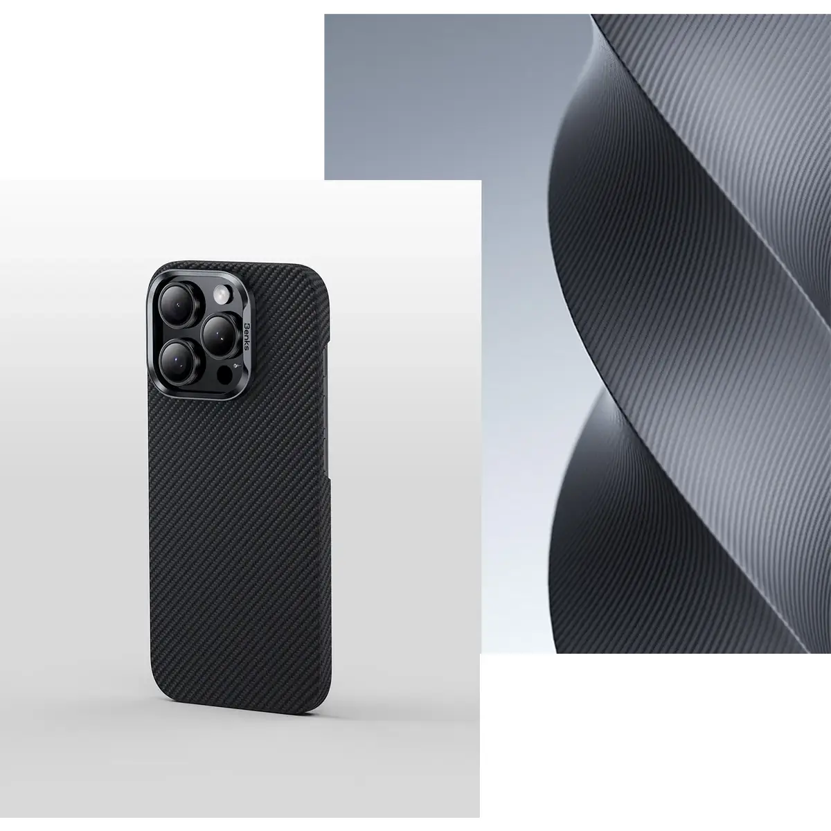 BENKS Rugged Carbon Fiber Air Armor Case - iPhone - Image 8