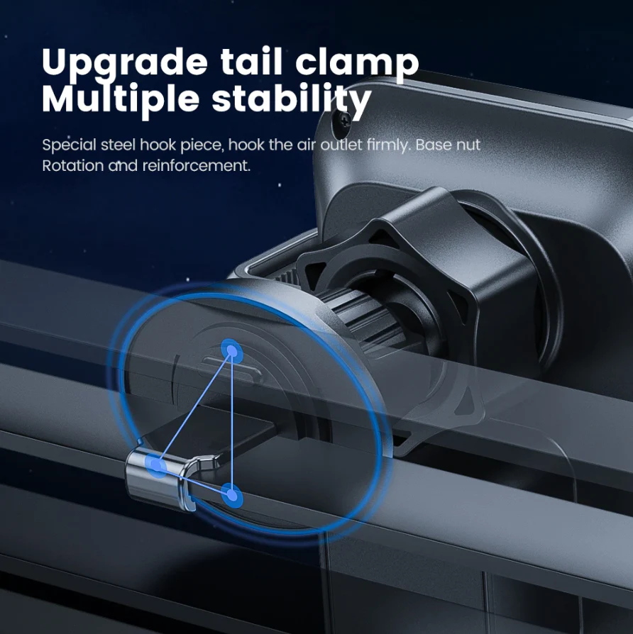 Bolt™ 15W Wireless Magnetic Smart Car Charger - Image 4