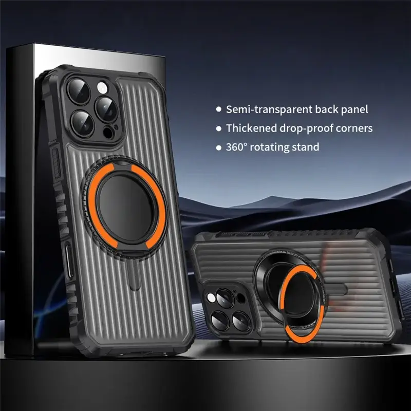 Bolt Clad Magnetic Kickstand Case - Image 3