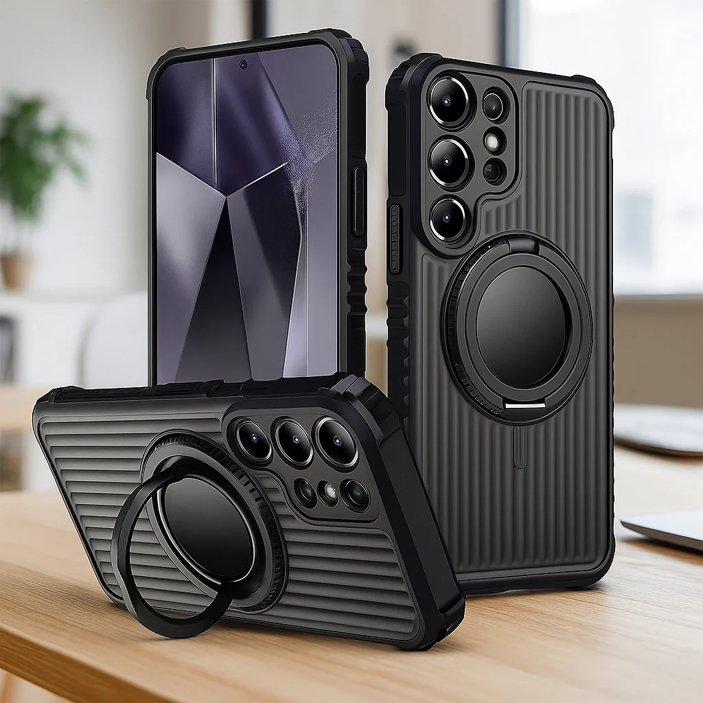 Bolt Clad Magnetic Kickstand Case - Samsung - Image 2