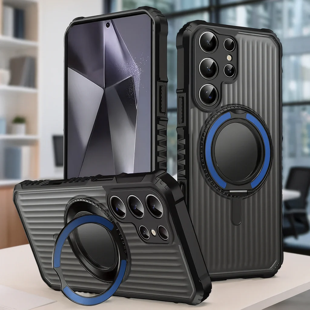 Bolt Clad Magnetic Kickstand Case - Samsung - Image 3