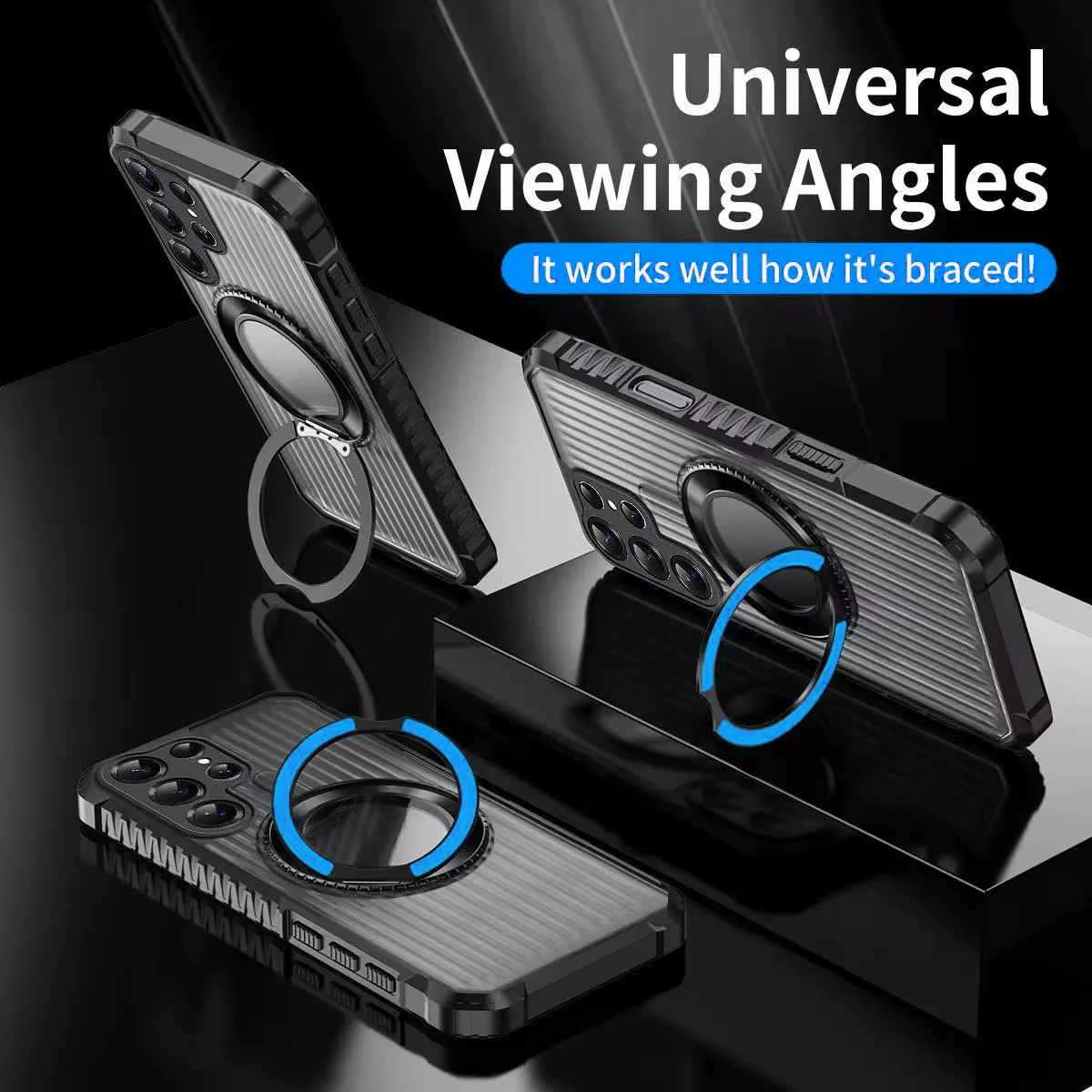 Bolt Clad Magnetic Kickstand Case - Samsung - Image 7