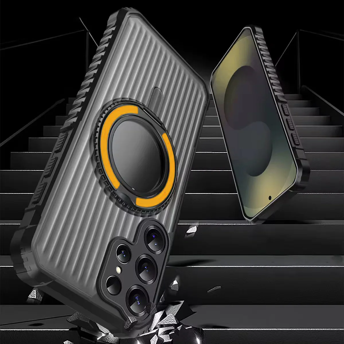 Bolt Clad Magnetic Kickstand Case - Samsung - Image 8