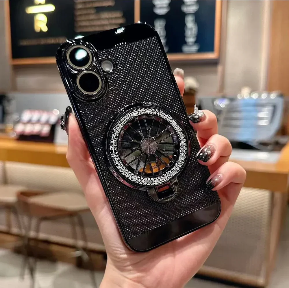 Brilliant Spin Rotating Wheel Stand Case - iPhone - Image 6