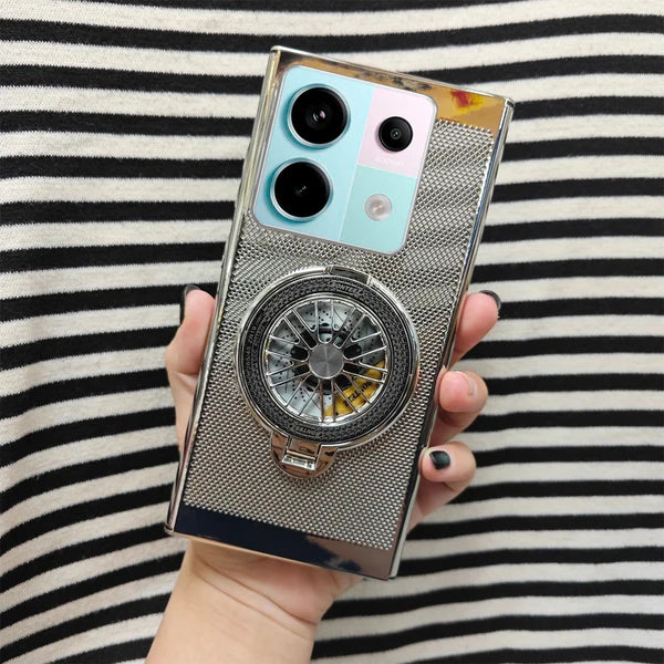Brilliant Spin Rotating Wheel Stand Case - Xiaomi - Image 2