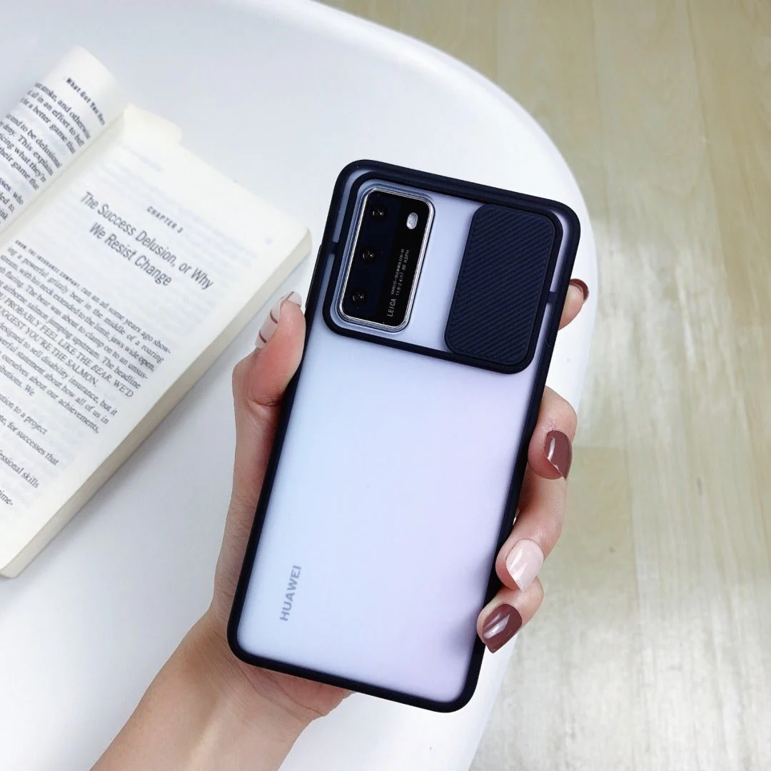 Camera Lens Slide Protection Matte Case - Samsung - Image 12