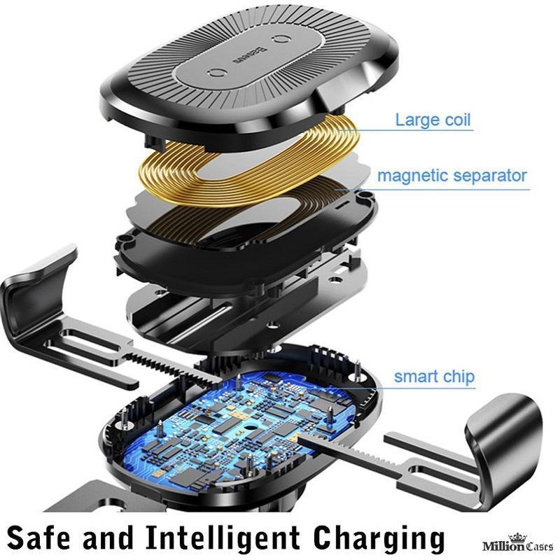 Car Mount Qi Wireless Charger - Image 7