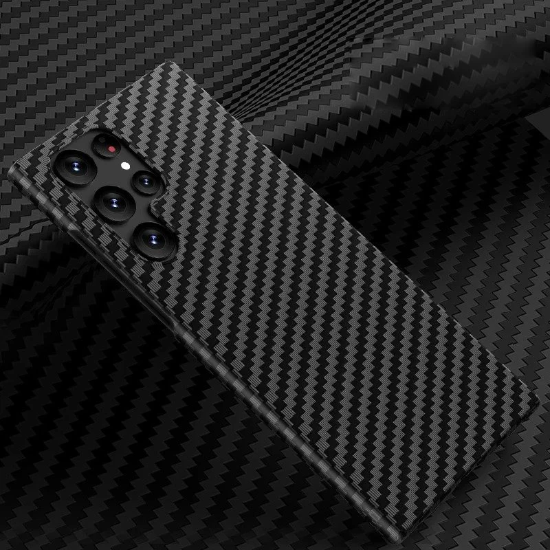 Elegant Fiber Leather Pattern Case - Samsung - Image 3