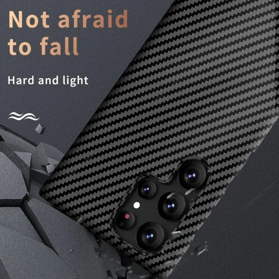 Elegant Fiber Leather Pattern Case - Samsung - Image 7