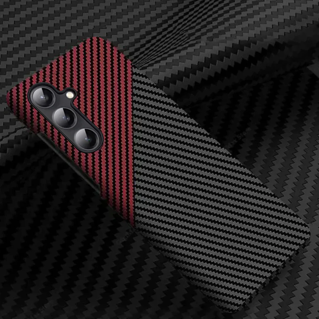 Elegant Fiber Leather Pattern Case - Samsung - Image 8
