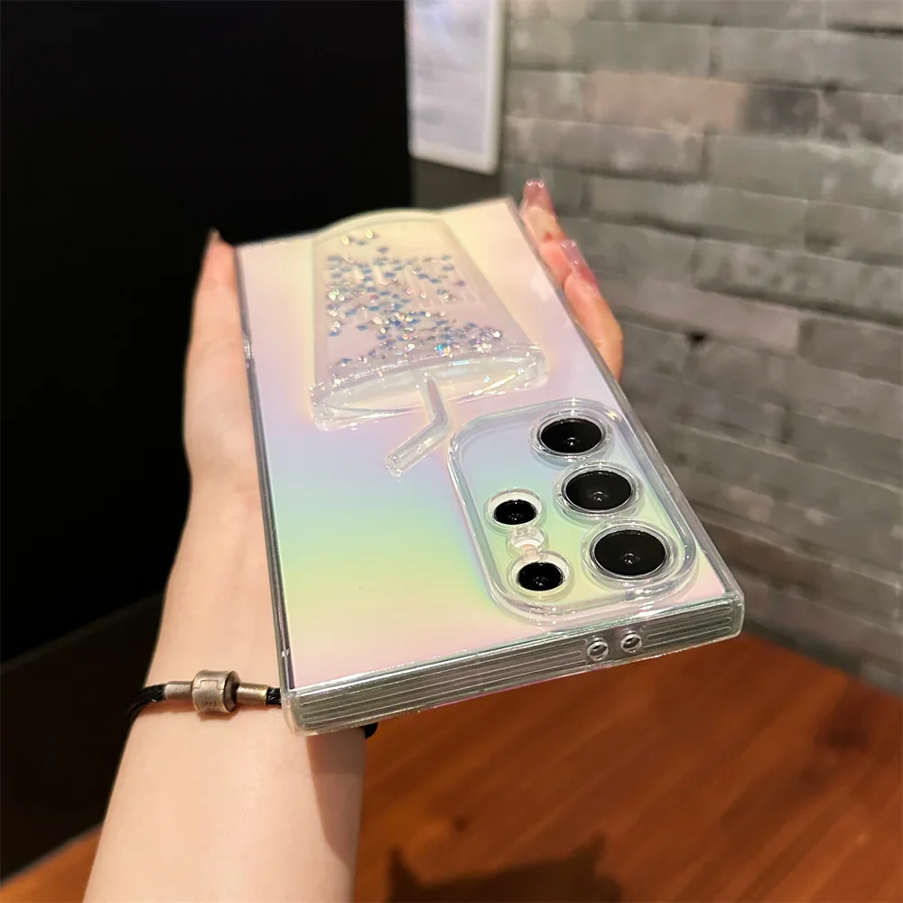 Chic Gradient Glittery Cup Case - Samsung - Image 2
