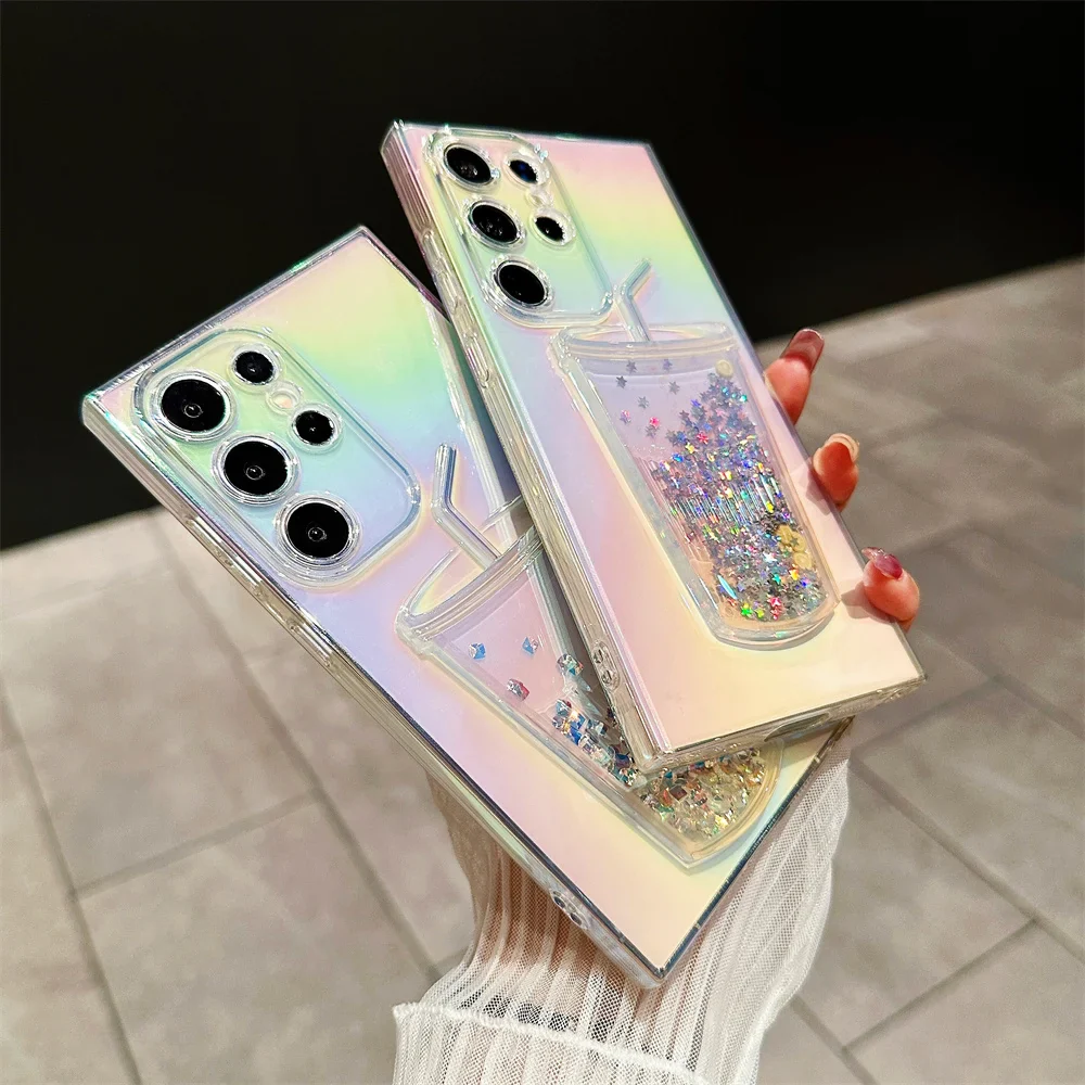 Chic Gradient Glittery Cup Case - Samsung - Image 4