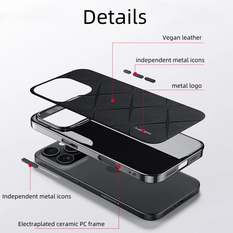 Classy High-End Leather Business Case - iPhone - Image 5