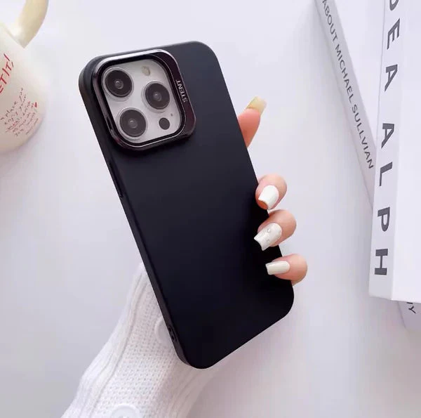 Clear Camera Protector Hidden Stand Case - iPhone - Image 2