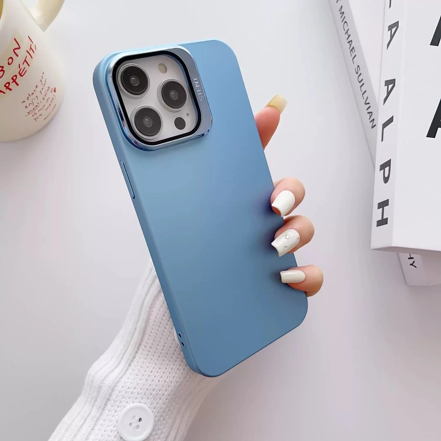 Clear Camera Protector Hidden Stand Case - iPhone - Image 3
