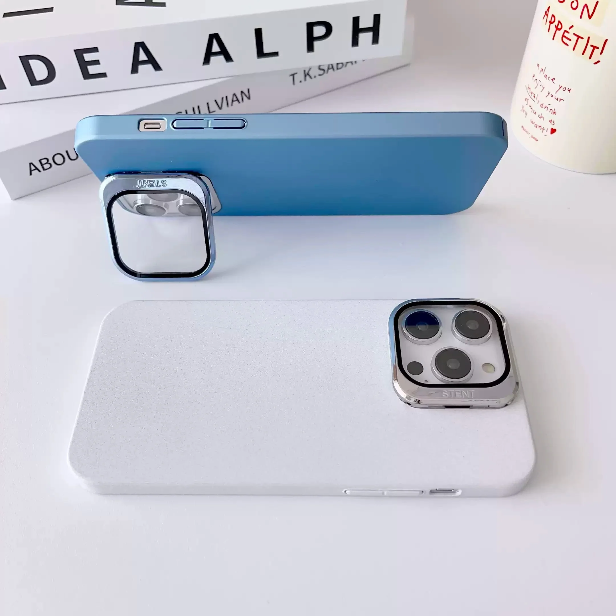 Clear Camera Protector Hidden Stand Case - iPhone - Image 5