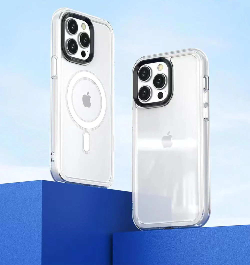 iPhone 15 Series Colored Edges Bumper Magsafe Case - Image 2