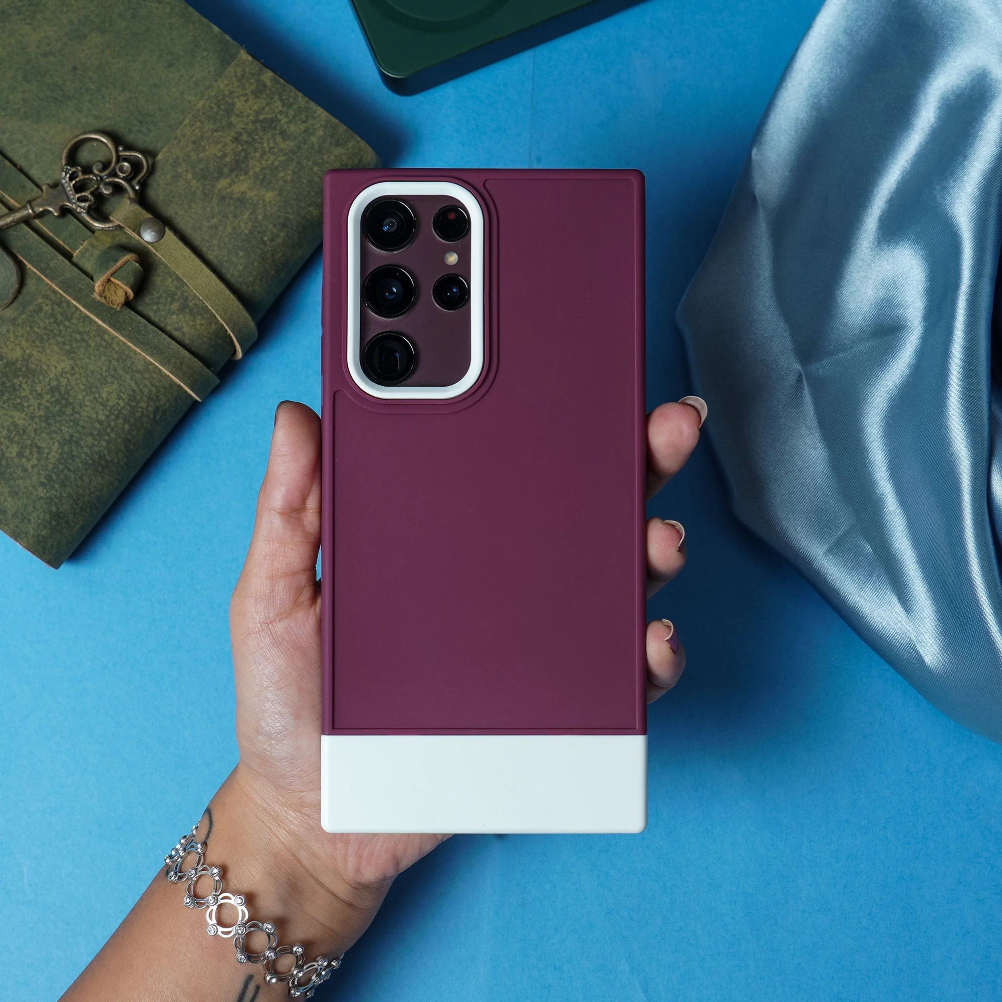 Contrasting Hybrid Armor Bumper Case - Samsung - Image 10