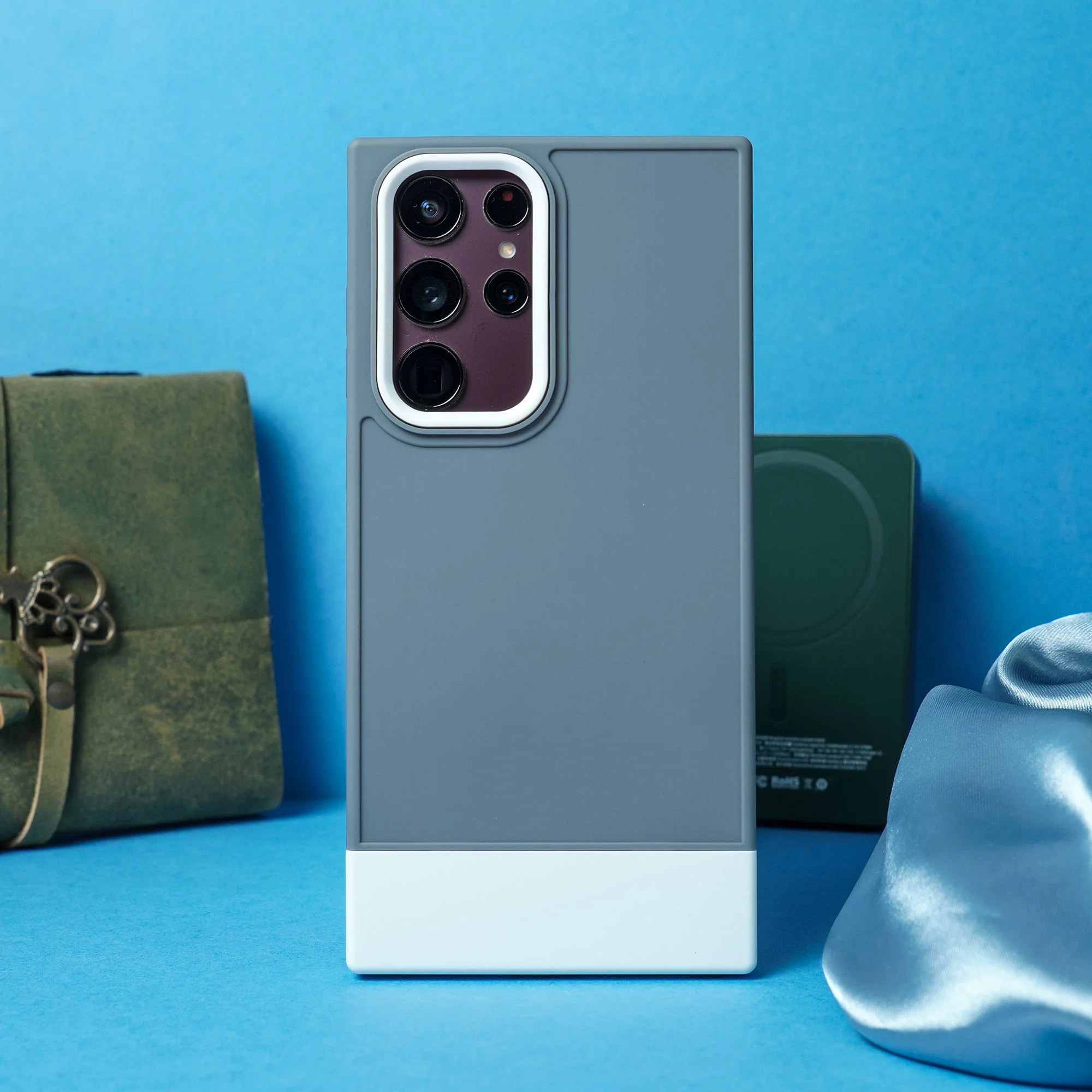Contrasting Hybrid Armor Bumper Case - Samsung - Image 16