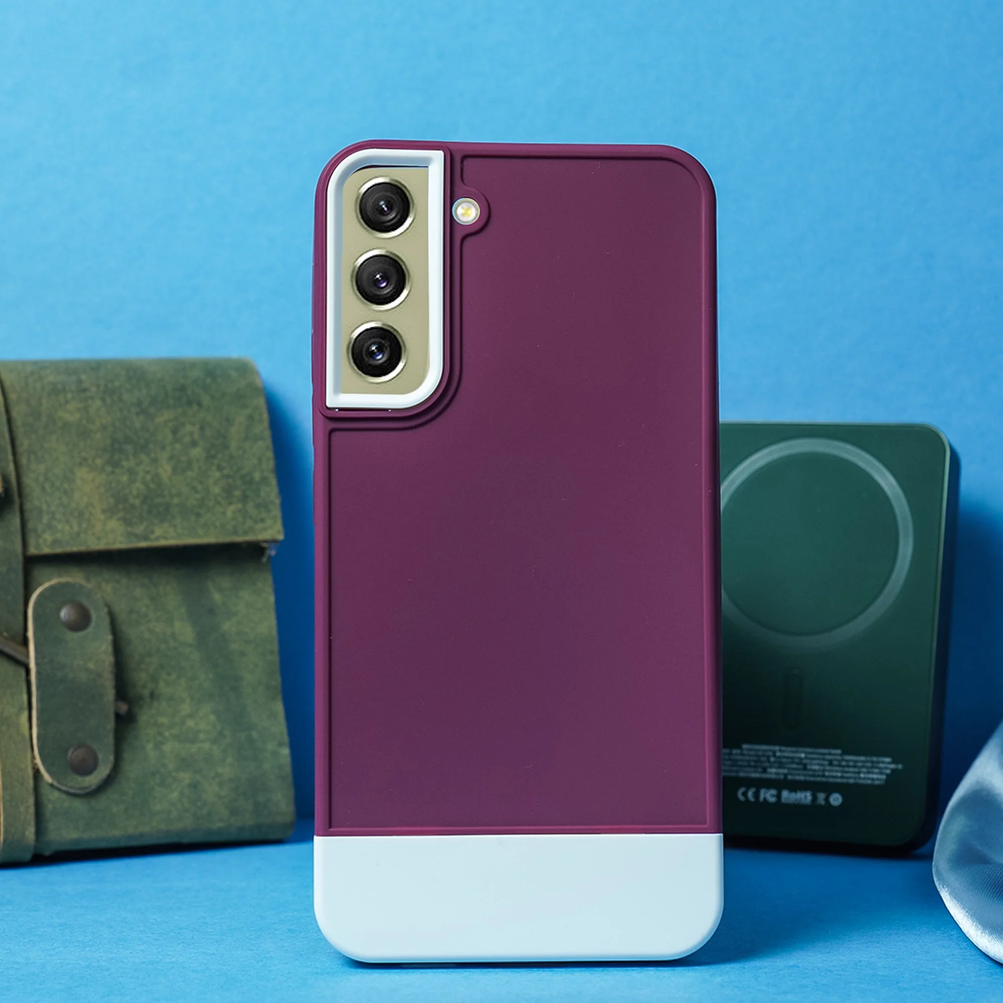 Contrasting Hybrid Armor Bumper Case - Samsung - Image 18