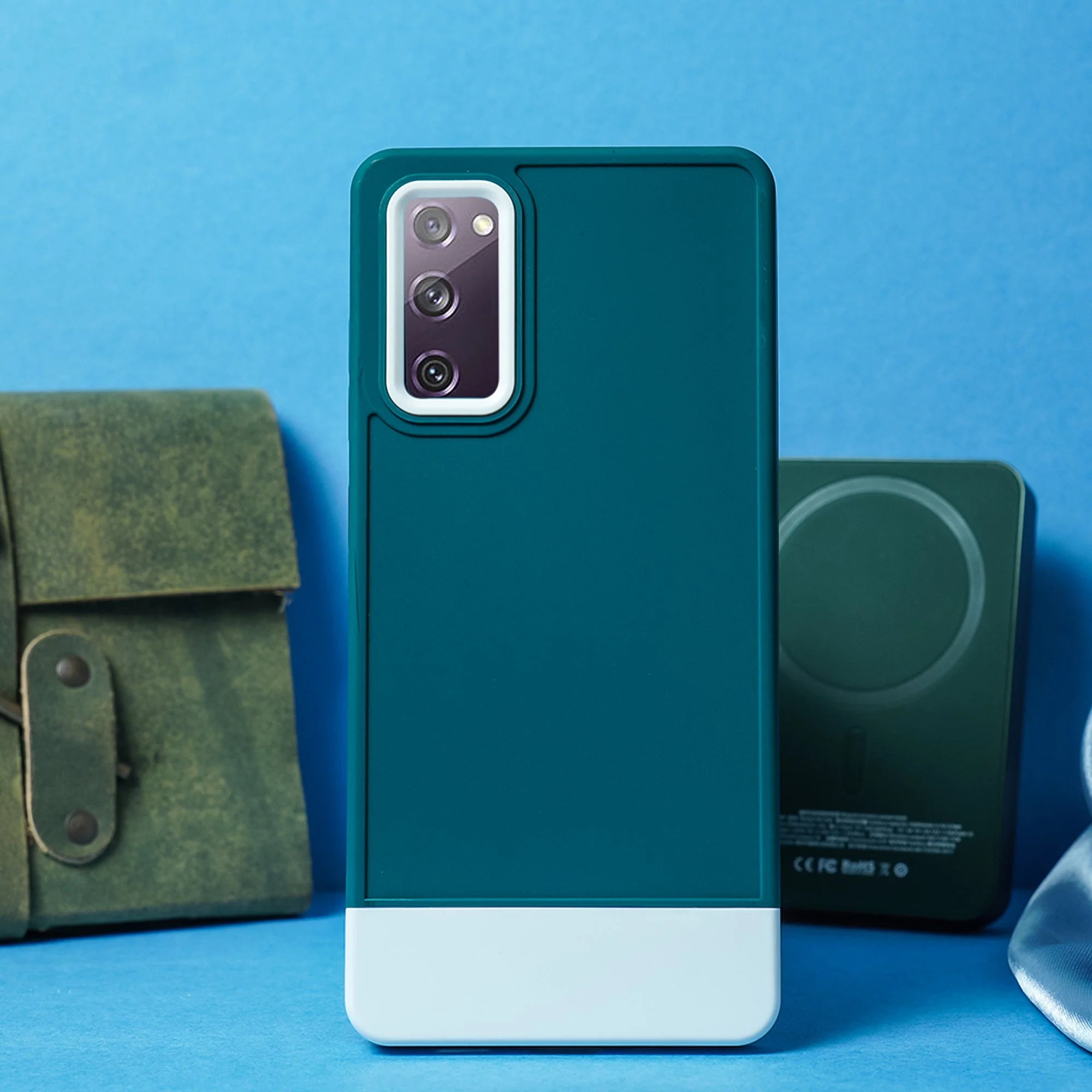 Contrasting Hybrid Armor Bumper Case - Samsung - Image 21