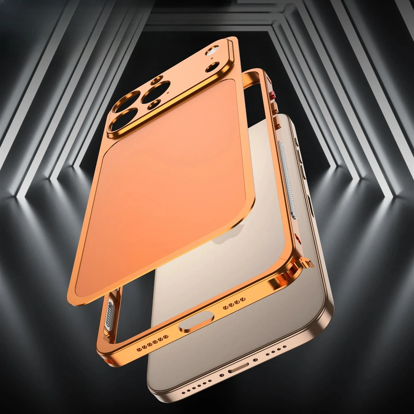 Convert Your iPhone Instantly to iPhone 17 Pro Series - Side Bumper And Back Panel - Image 6