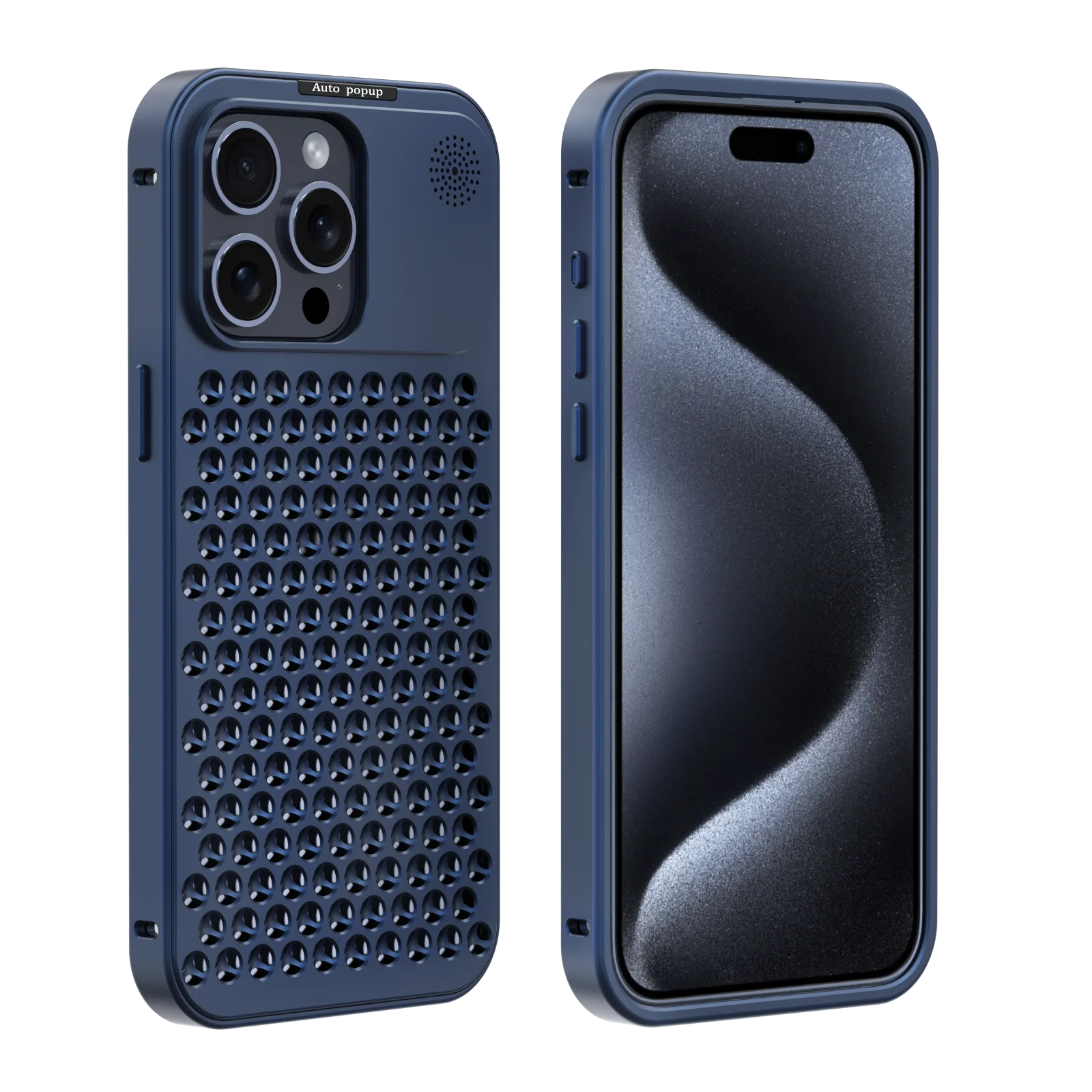 iPhone 15 Series Aero Mesh Pro ® Metallic Hybrid Case - Image 10
