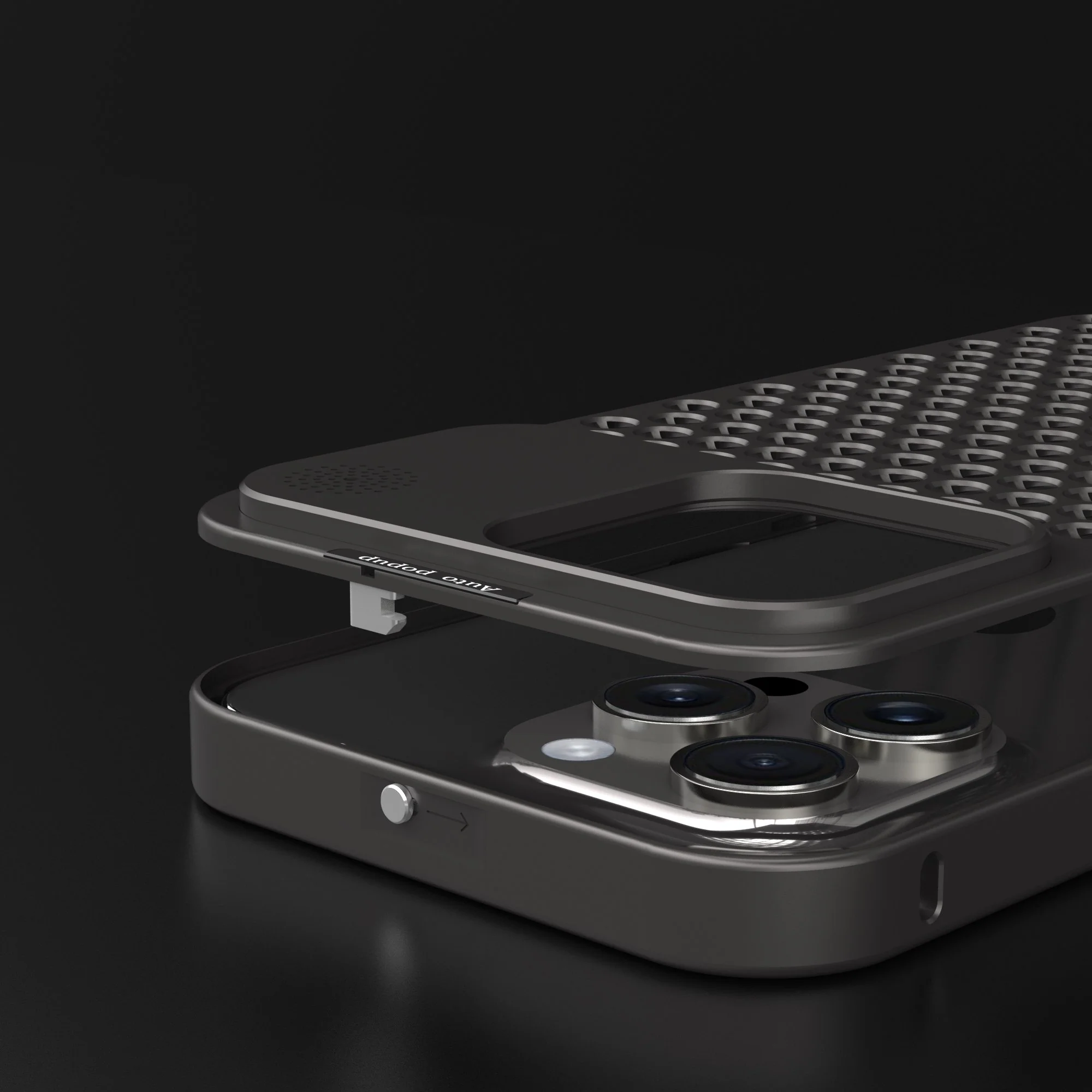 iPhone 15 Series Aero Mesh Pro ® Metallic Hybrid Case - Image 15