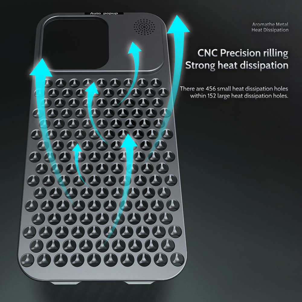 iPhone 15 Series Aero Mesh Pro ® Metallic Hybrid Case - Image 21