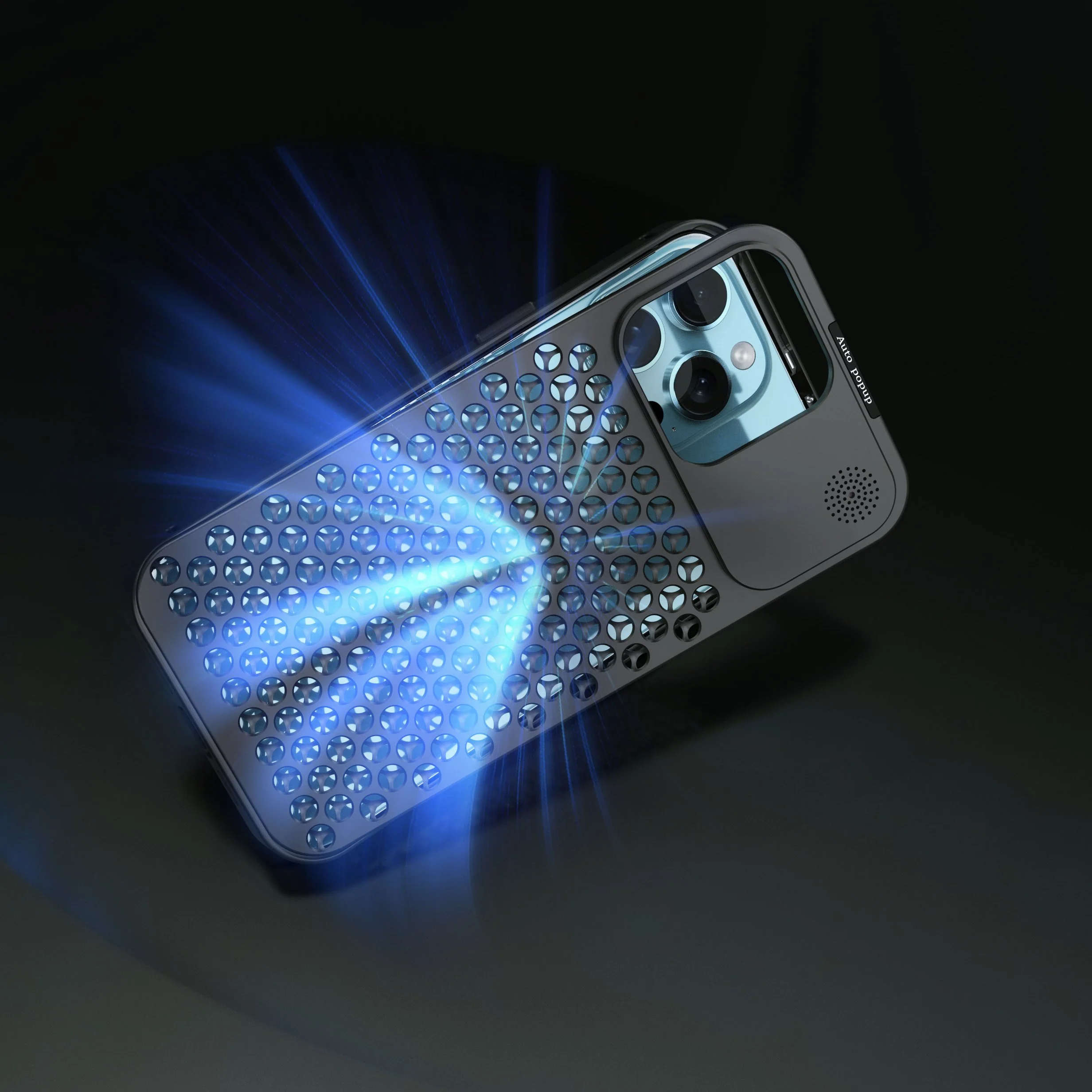 iPhone 15 Series Aero Mesh Pro ® Metallic Hybrid Case - Image 7
