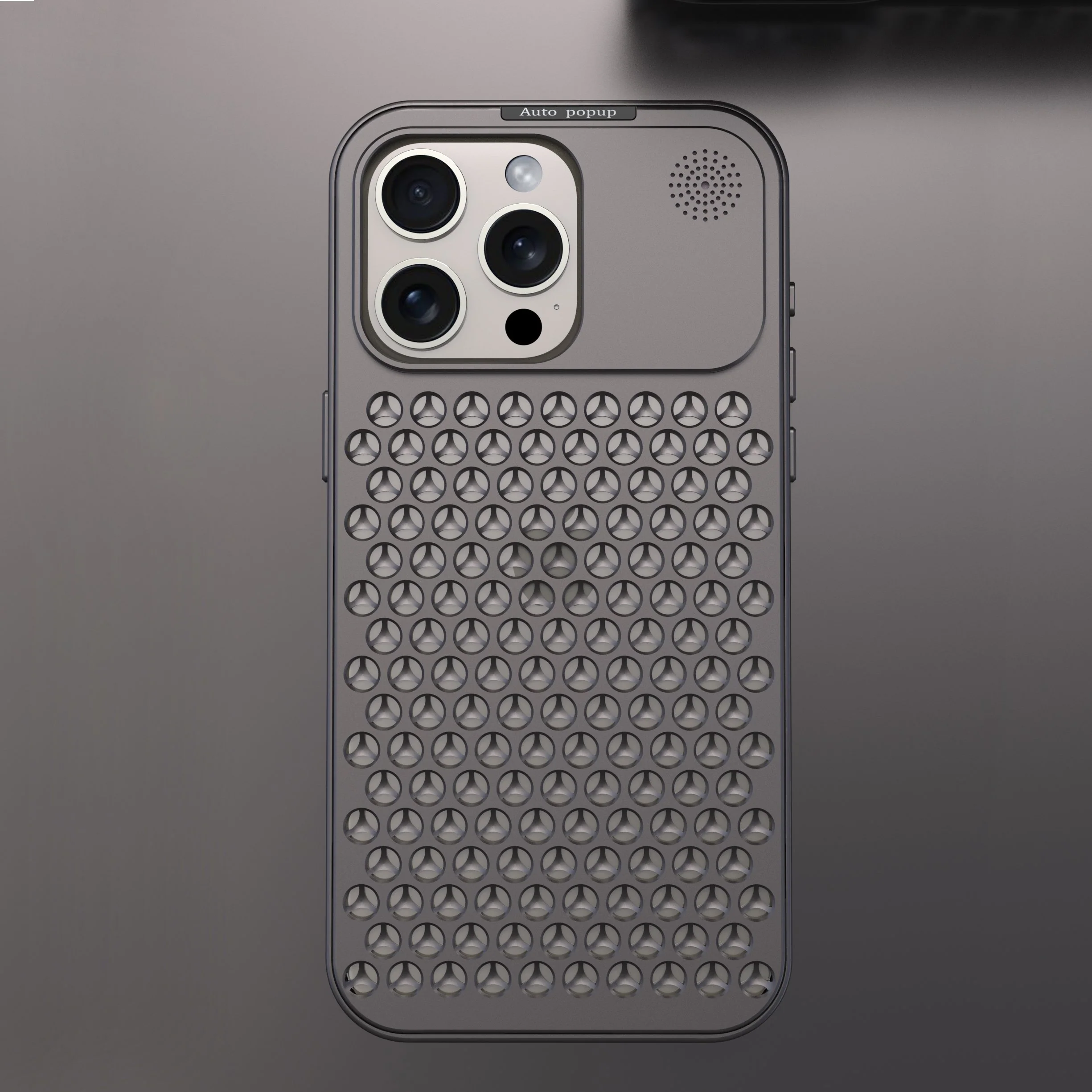 iPhone 15 Series Aero Mesh Pro ® Metallic Hybrid Case - Image 8