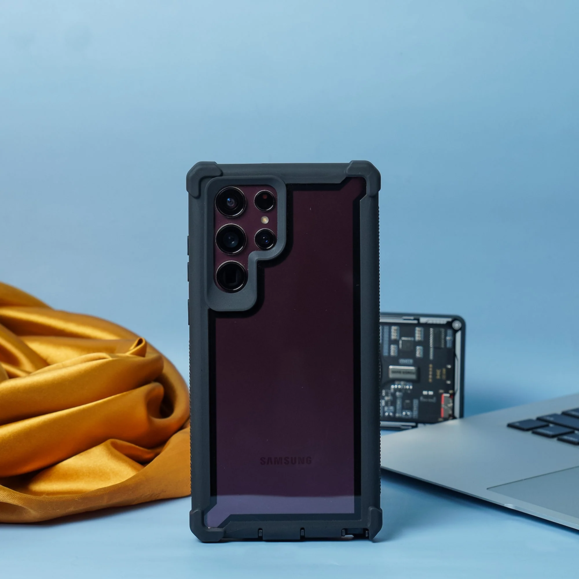 Crystal Bumper Transparent Case - Samsung - Image 3