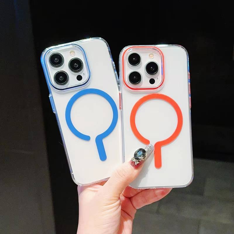 Crystal Clear Magnetic Hard Shell Case - iPhone - Image 3